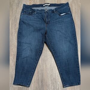 Levi's 311 Skinny Shaping Capri Women's Size 18